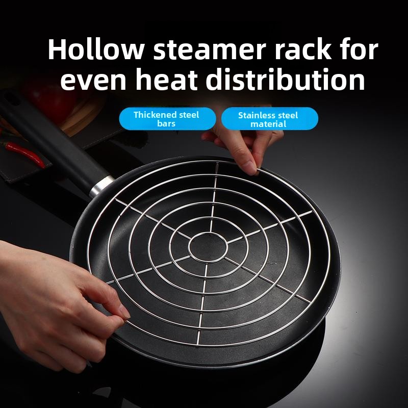 Home Cooking Utensils - Grille de cuisson vapeur ronde en