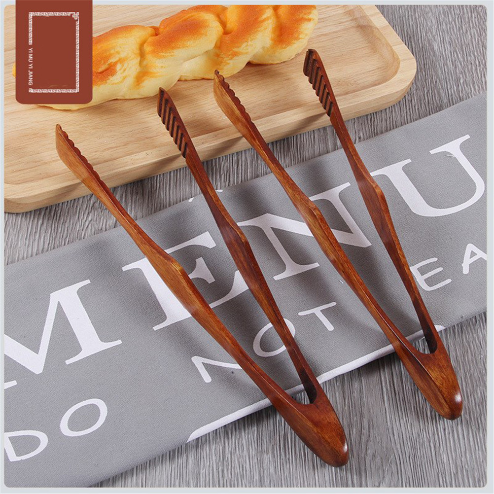 Home Cooking Utensils - Pince de cuisine en bambou, ustensile