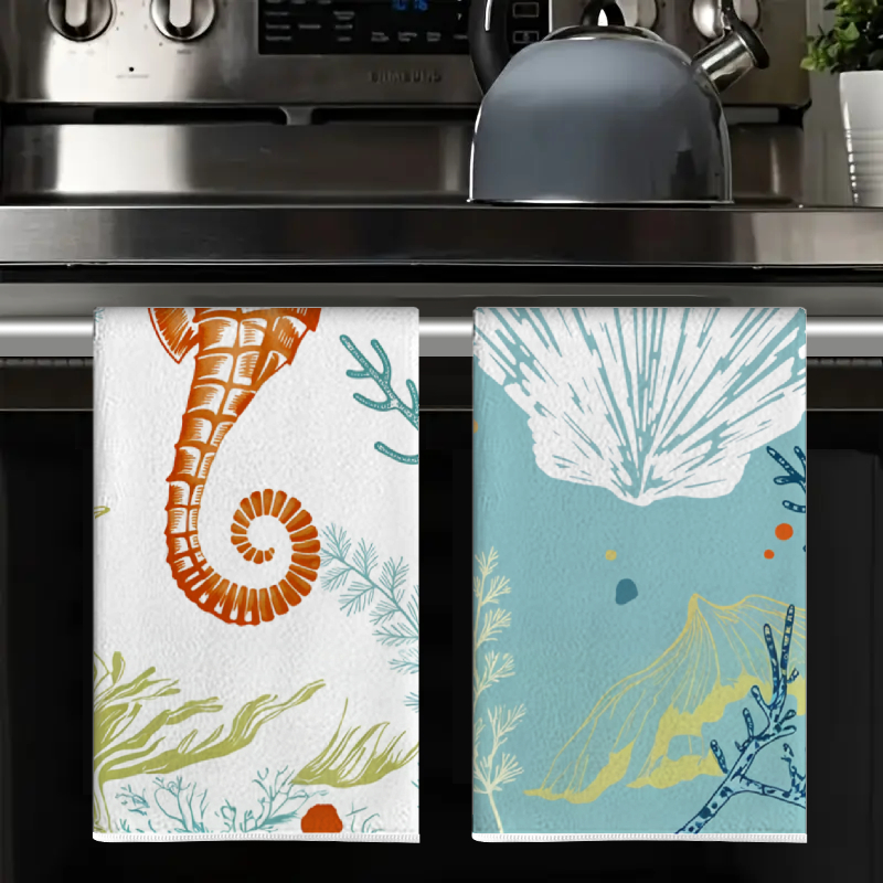 Lot de 2 serviettes de cuisine - Home Cooking Is The Best avis et prix