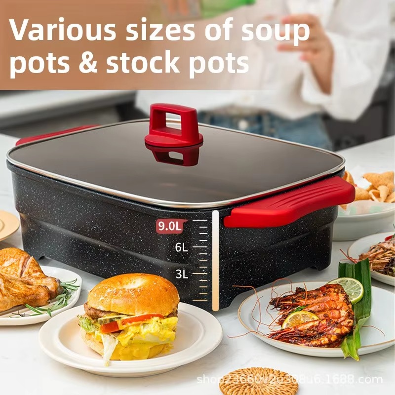 Casserole électrique multifonc - Home Cooking Usa avis et prix