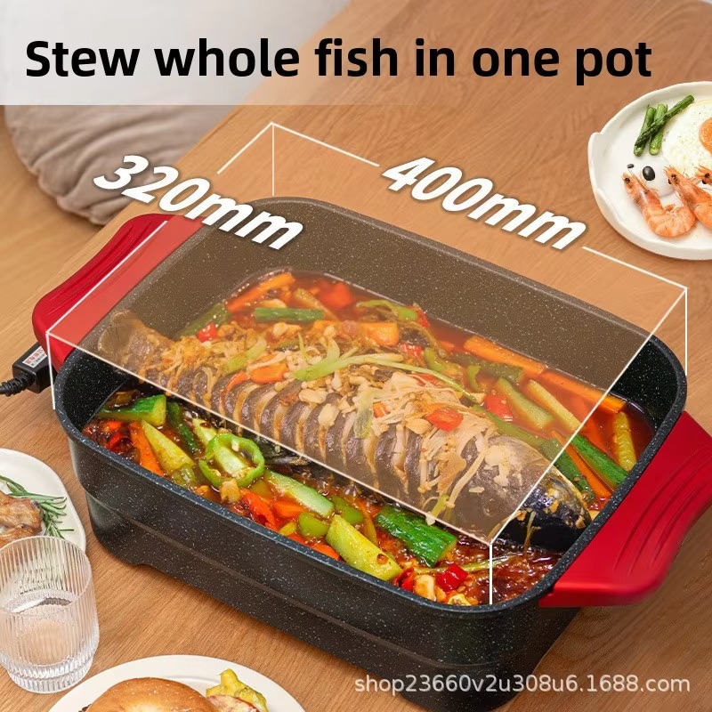 Casserole électrique multifonc - Home Cooking Usa avis et prix