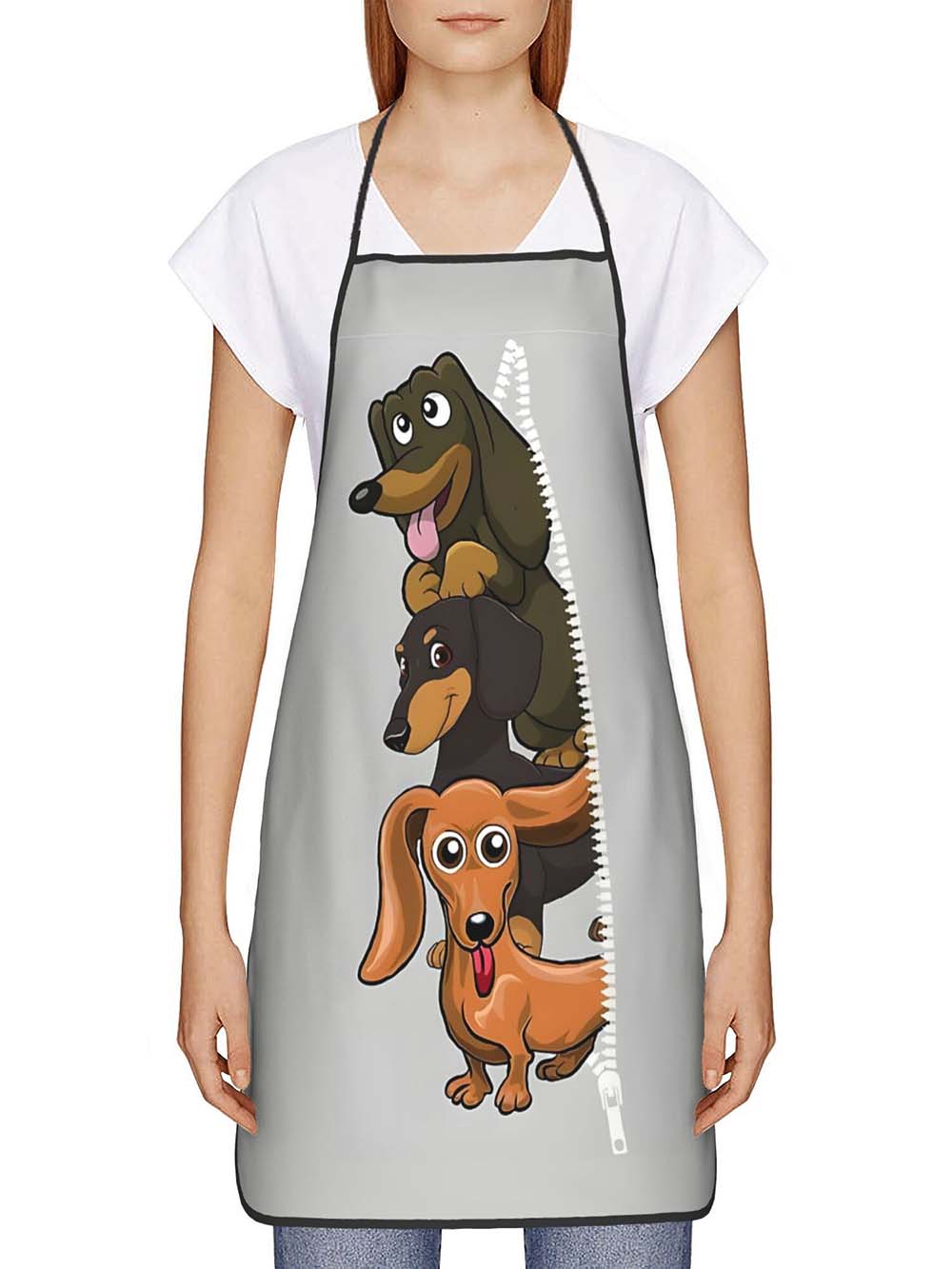 1 tablier de cuisine imprimé a - Home Cooking Dog Food avis et prix
