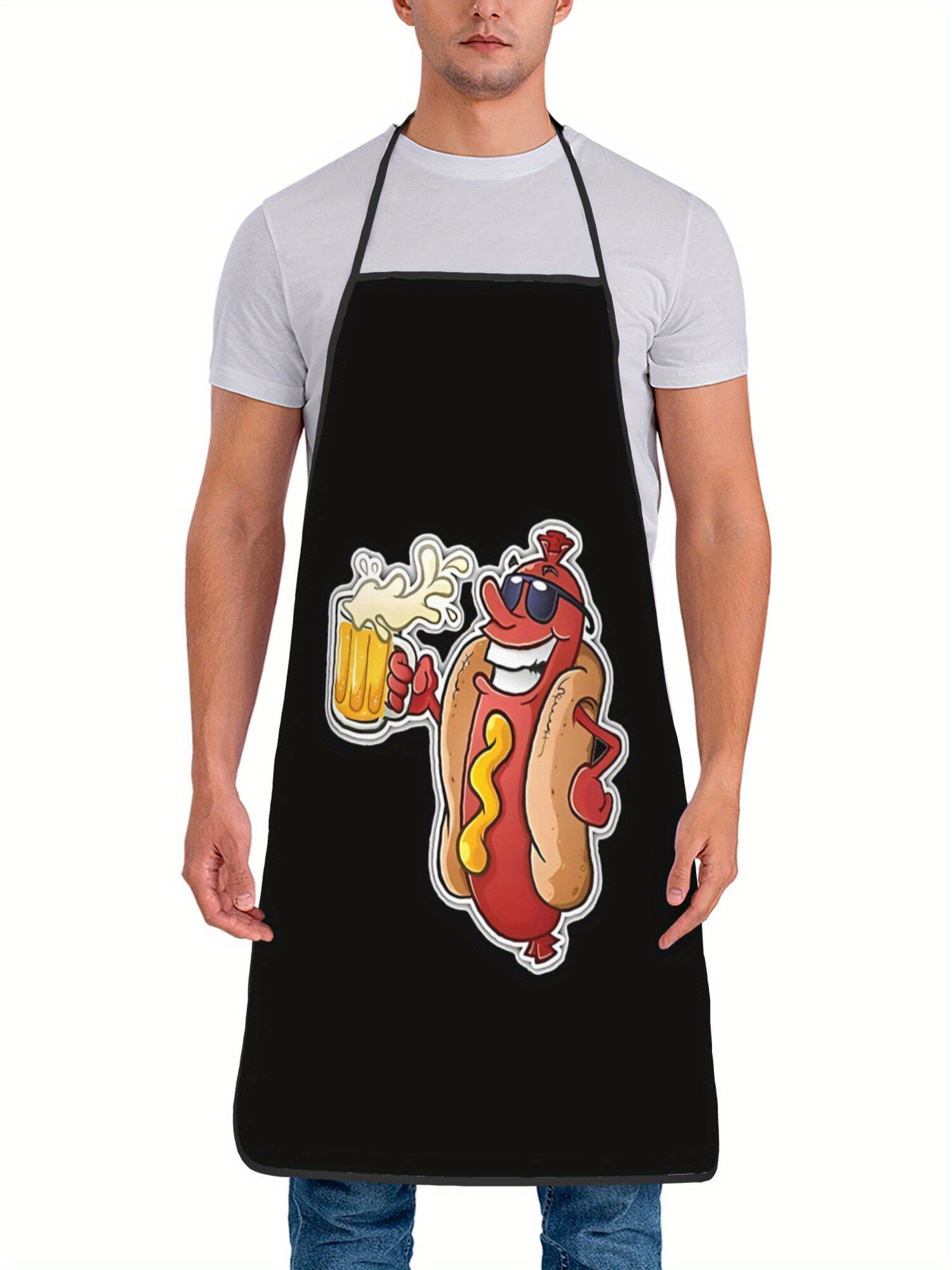 Tablier imprimé motif hot-dog, - Home Cooking Dog Food avis et prix
