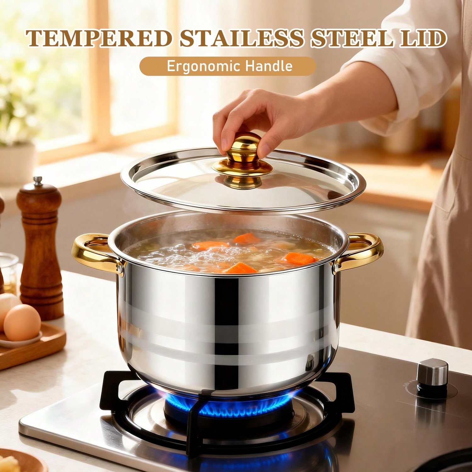 Ensemble de casseroles en acie - Home Cooking Utensils avis et prix